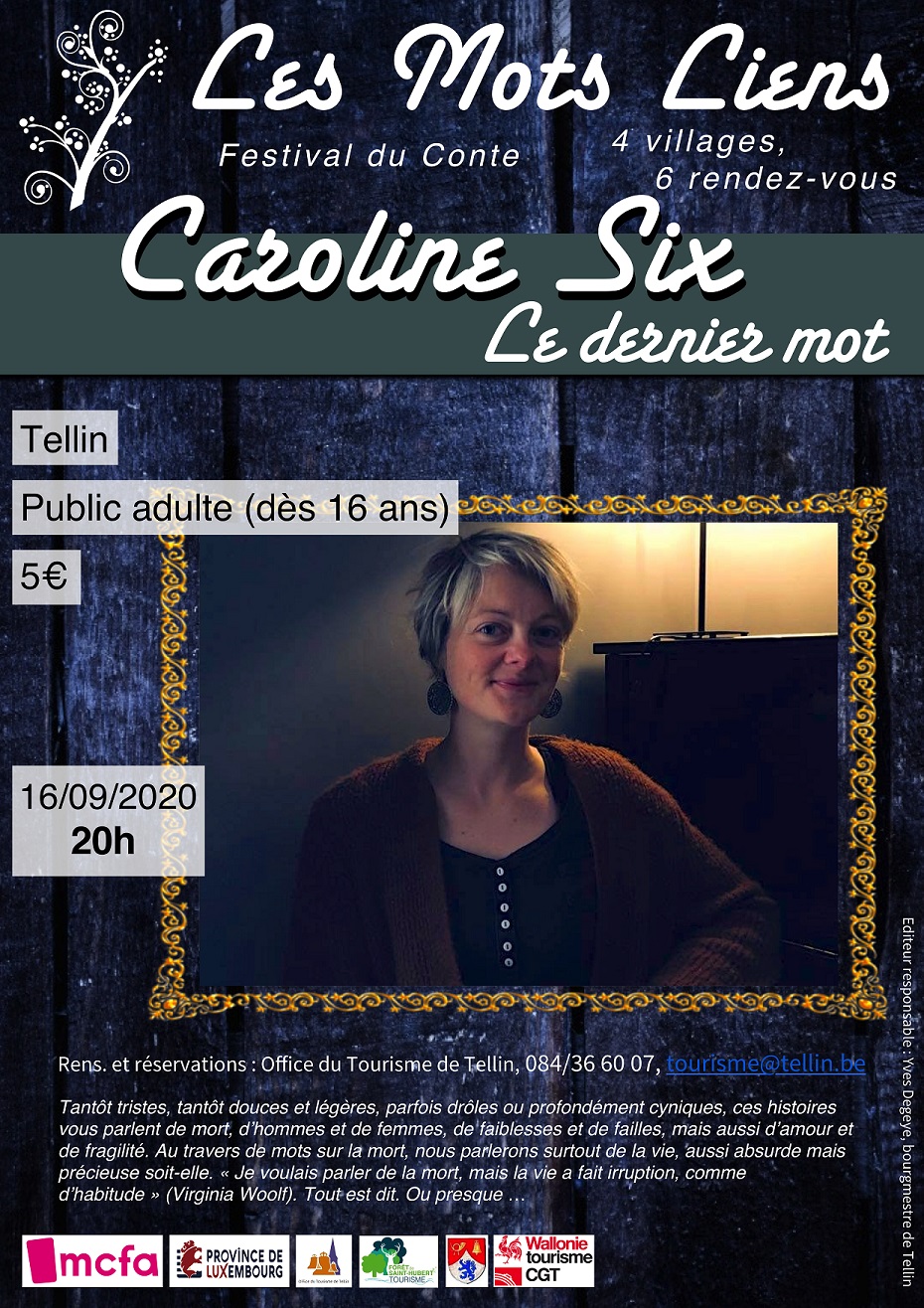 16 sept 2020 : Festival "Les Mots Liens" - Caroline Six