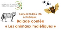 Balade contée "Les animaux maléfiques" à Resteigne le samedi 25/08