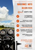 Randonnée Moto - 30 juin 2024